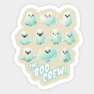 Boo Crew Cute Ghosts Sticker